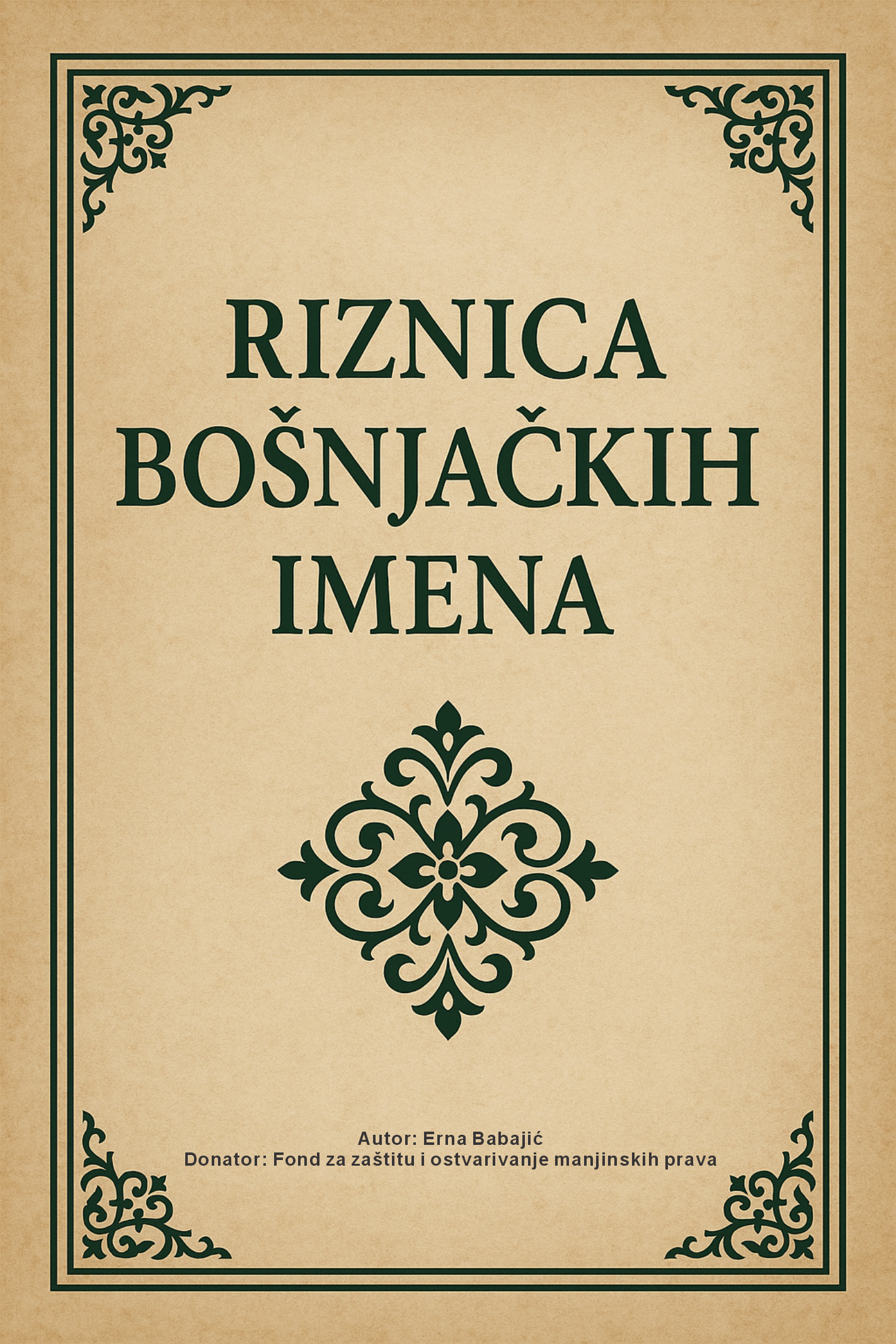 Intervju sa Ernom Babajić, koordinatoricom projekta „Riznica bošnjačkih imena“